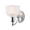 Maxim Lighting Hollow 1-Light 6" Wide Polished Chrome Wall Sconce 11321CLPC - alternate 1